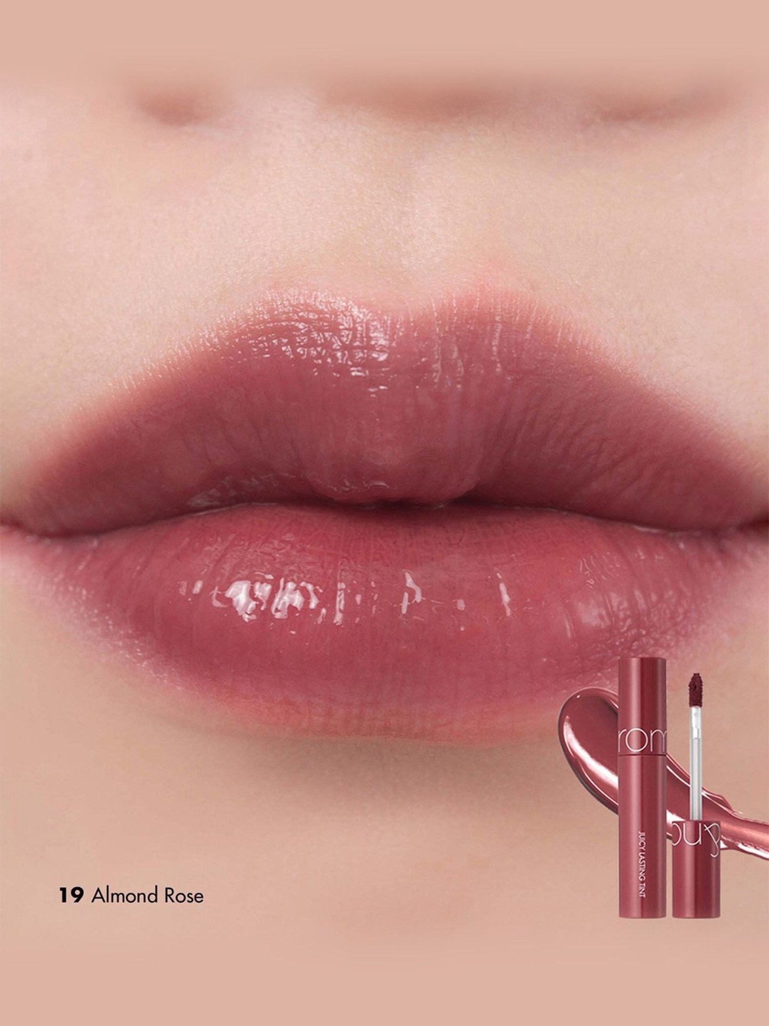 Rom&nd Juicy Lasting Tint 19 Almond Rose - 5.5 gm
