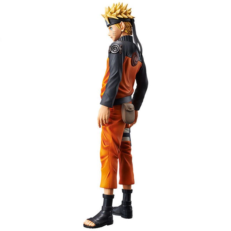 Banpresto Shippuden Grandista Shinobi Relations Naruto Uzumaki 10" Figure Statue