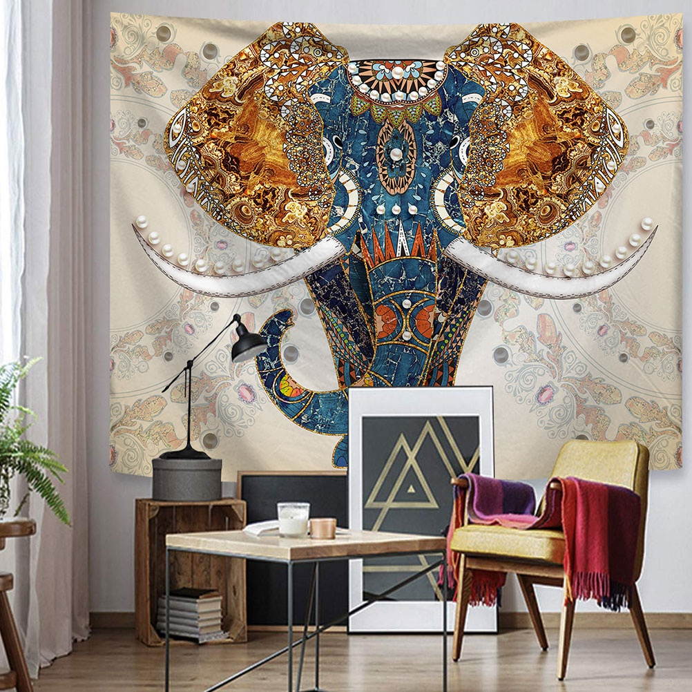 1Pc Wall Hanging Tapestry Bath Towel Decoration Printing Tapestry for Home