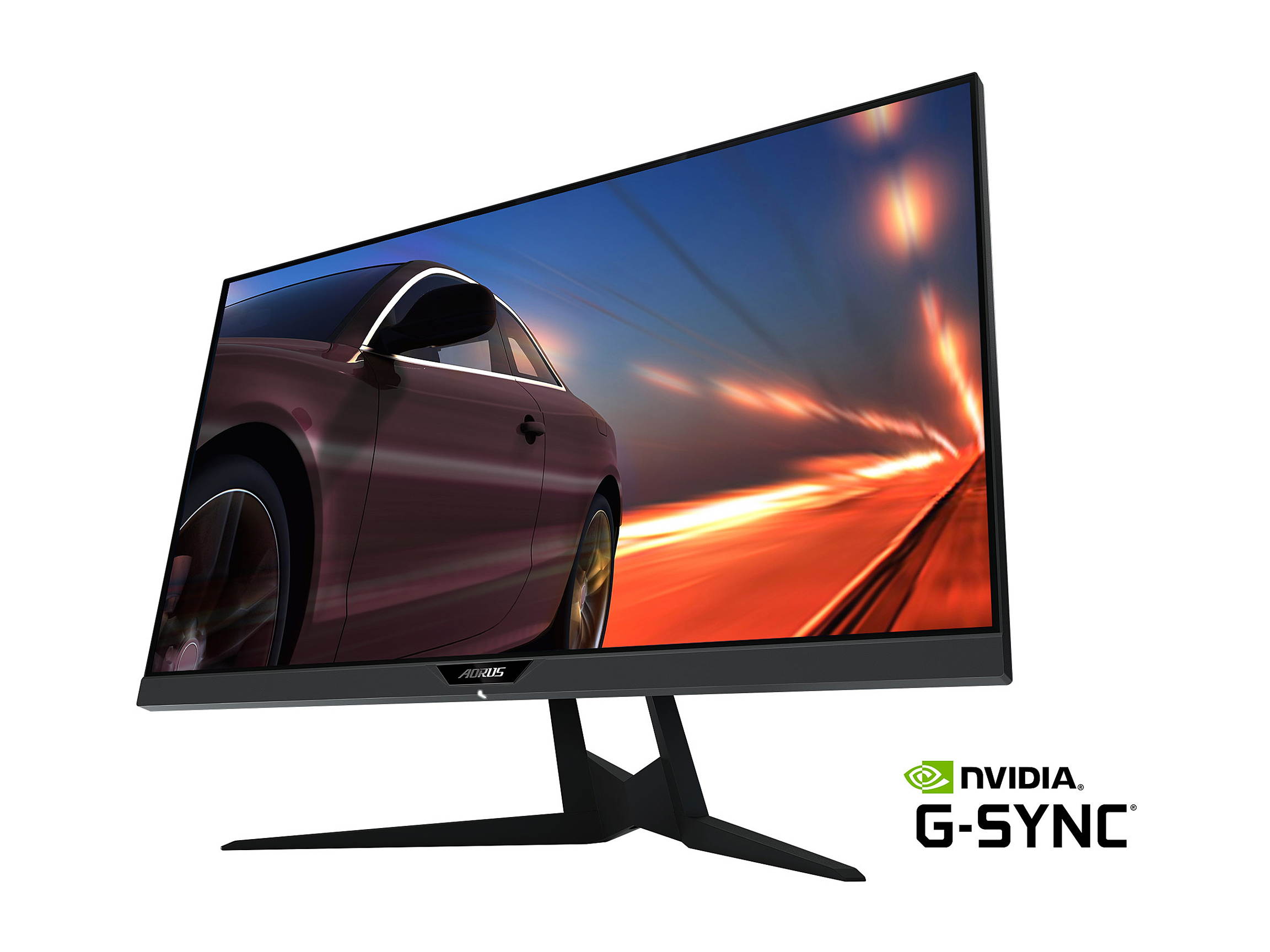 AORUS FI27Q-X 27" 240Hz 1440P HBR3, G-SYNC Compatible, SS IPS Gaming Monitor, Exclusive Built-in ANC, 2560 x 1440, 0.3ms Response Time, HDR, 93% DCI-P3, 1x Display Port 1.4, 2x HDMI 2.0, 2x USB 3.0