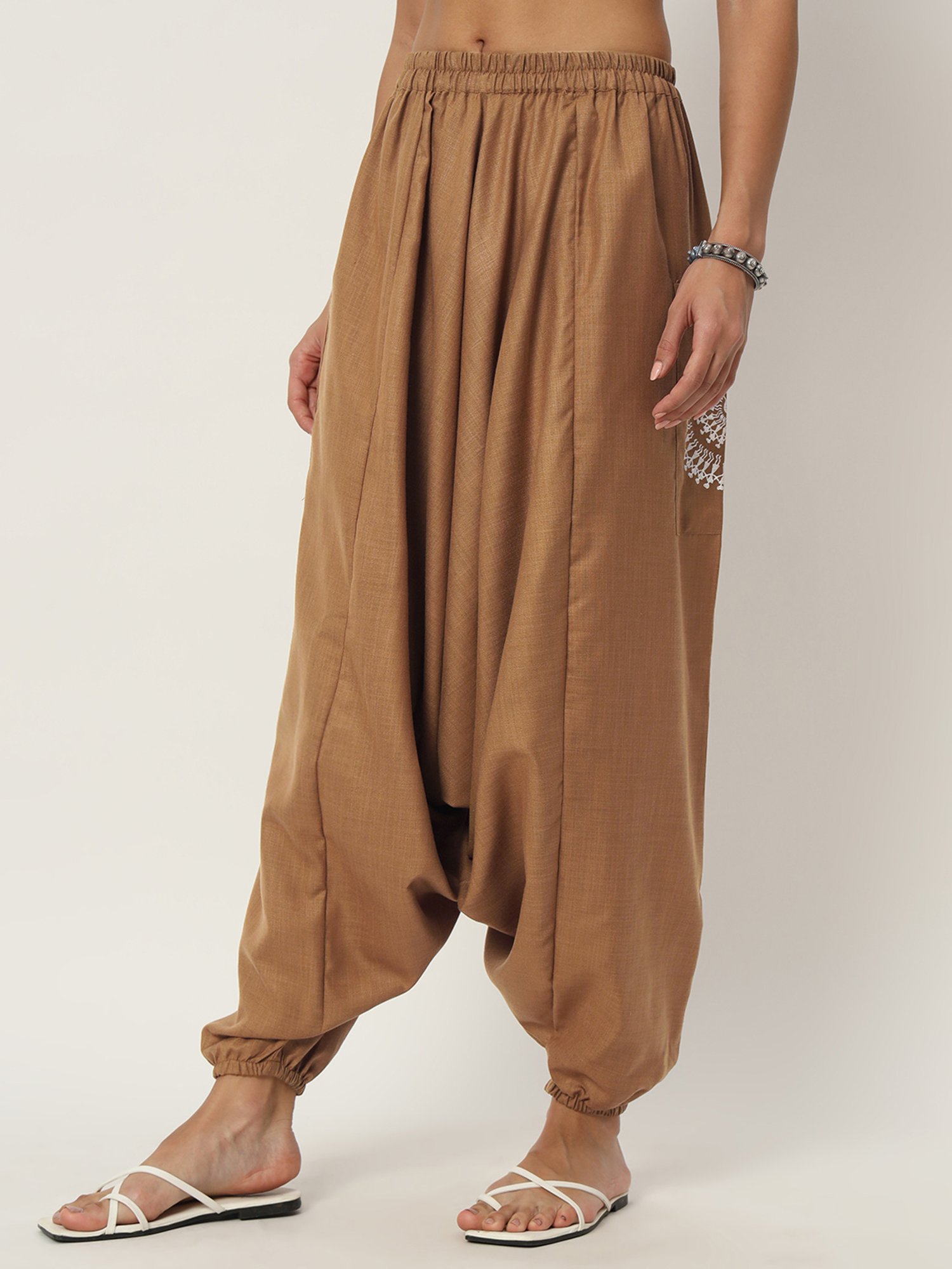 9rasa Mustard Cotton Pants
