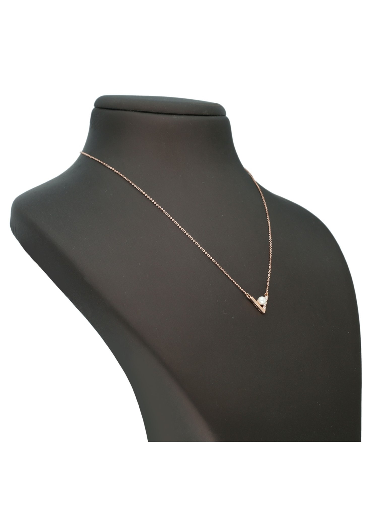 Malabar Gold and Diamonds BIS Hallmark 18k Rose Gold Necklace for Women