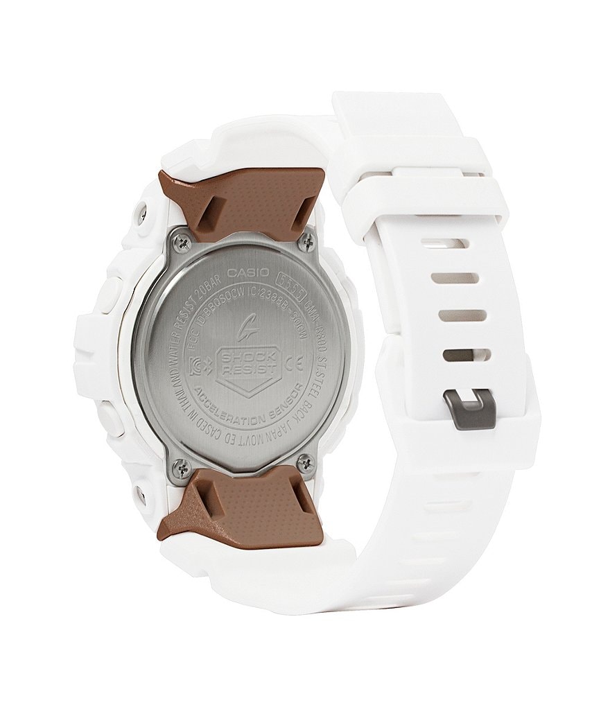 G-Shock White Analog/Digital Resin Shock Resistant Watch