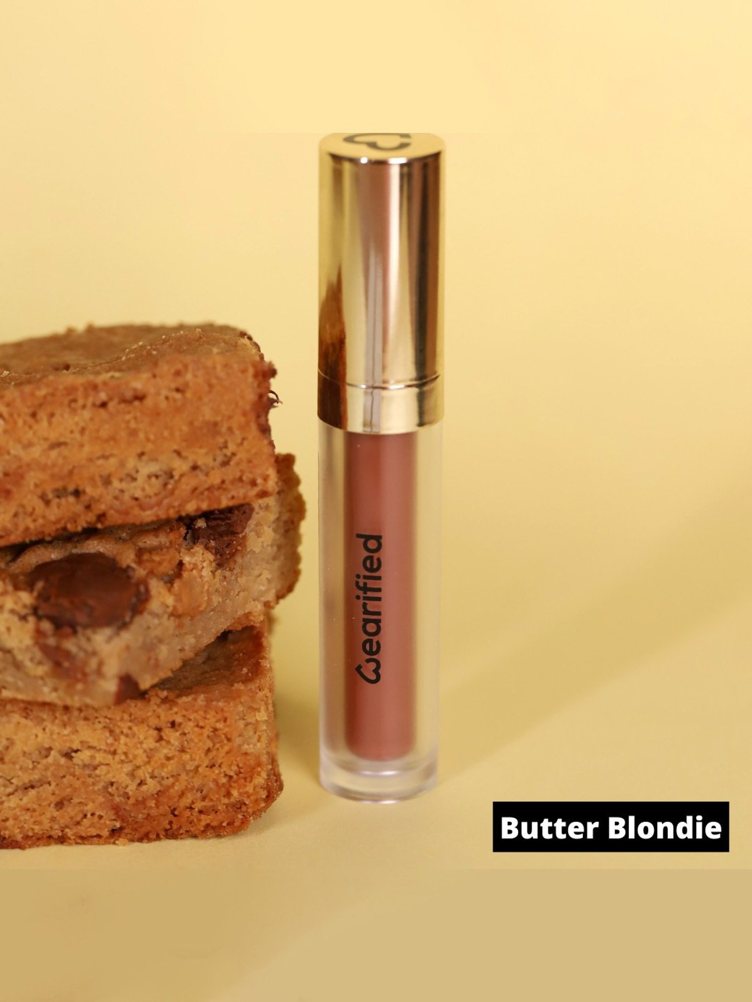 Wearified Lip Frosting Matte Liquid Lipstick Butter Blondie - 4.7 ml