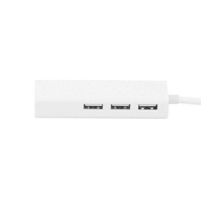 USB 3.0 Hub, Portable SuperSpeed 4 Port USB 3.0 Hub with Built-in Cable , USB Extension Multi-function USB Dock Hot Swapping Support for  Mac, PC, USB Flash Drives and Other Devices