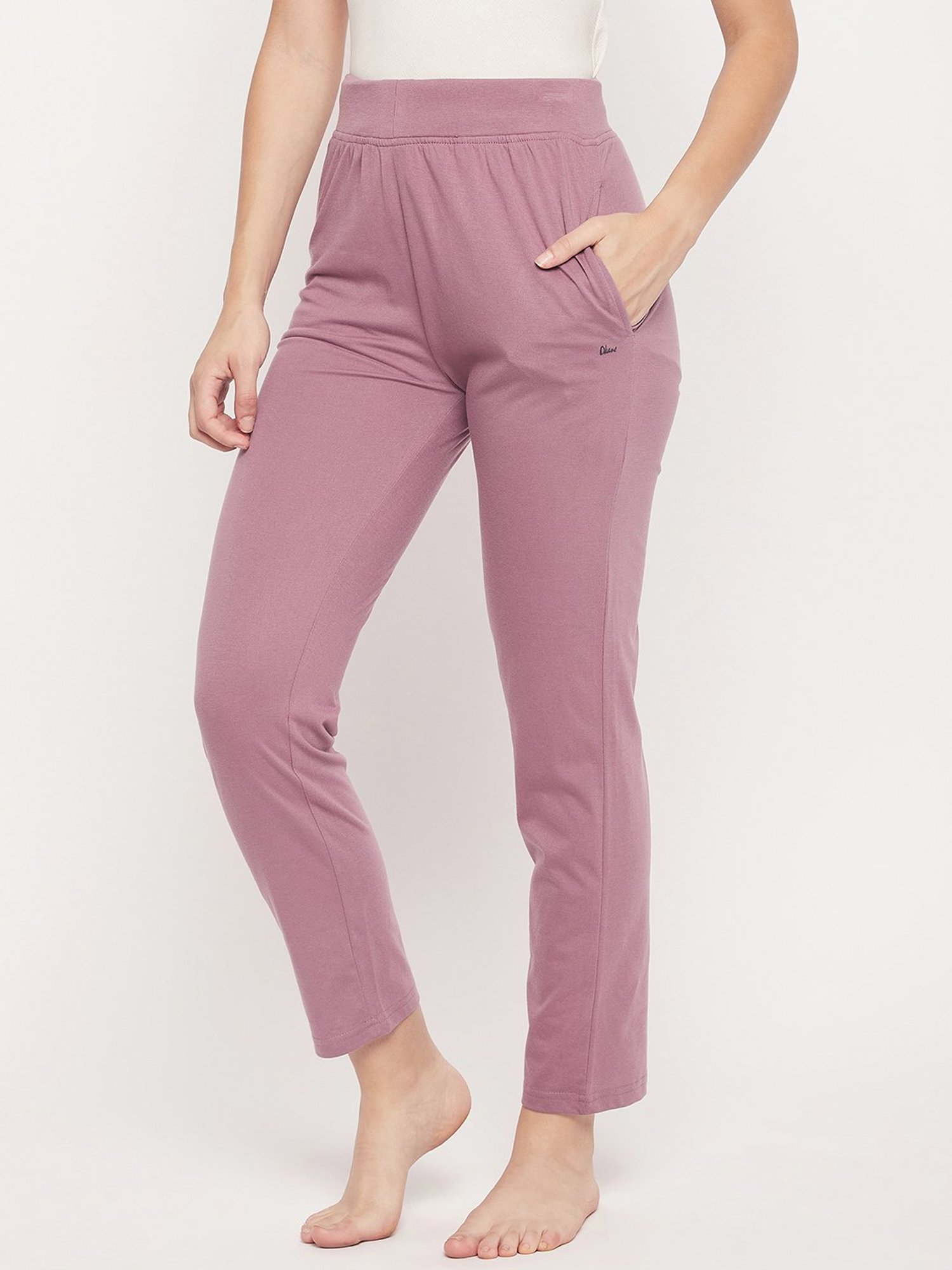 Okane Pink Mid Rise Lounge Pants