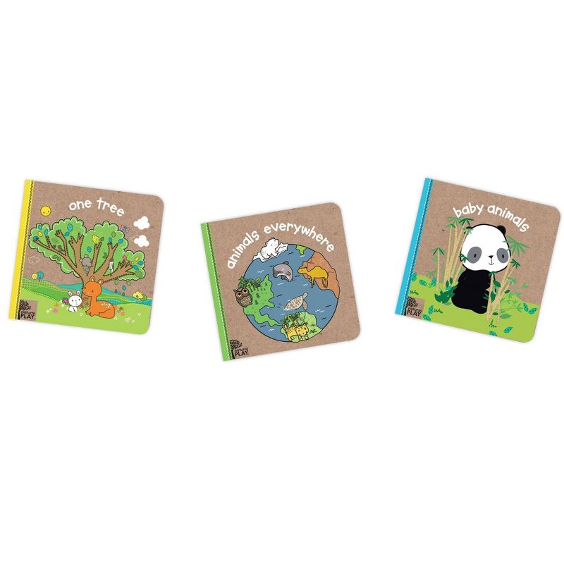 Natural Play Book Bundle - (Board Book)