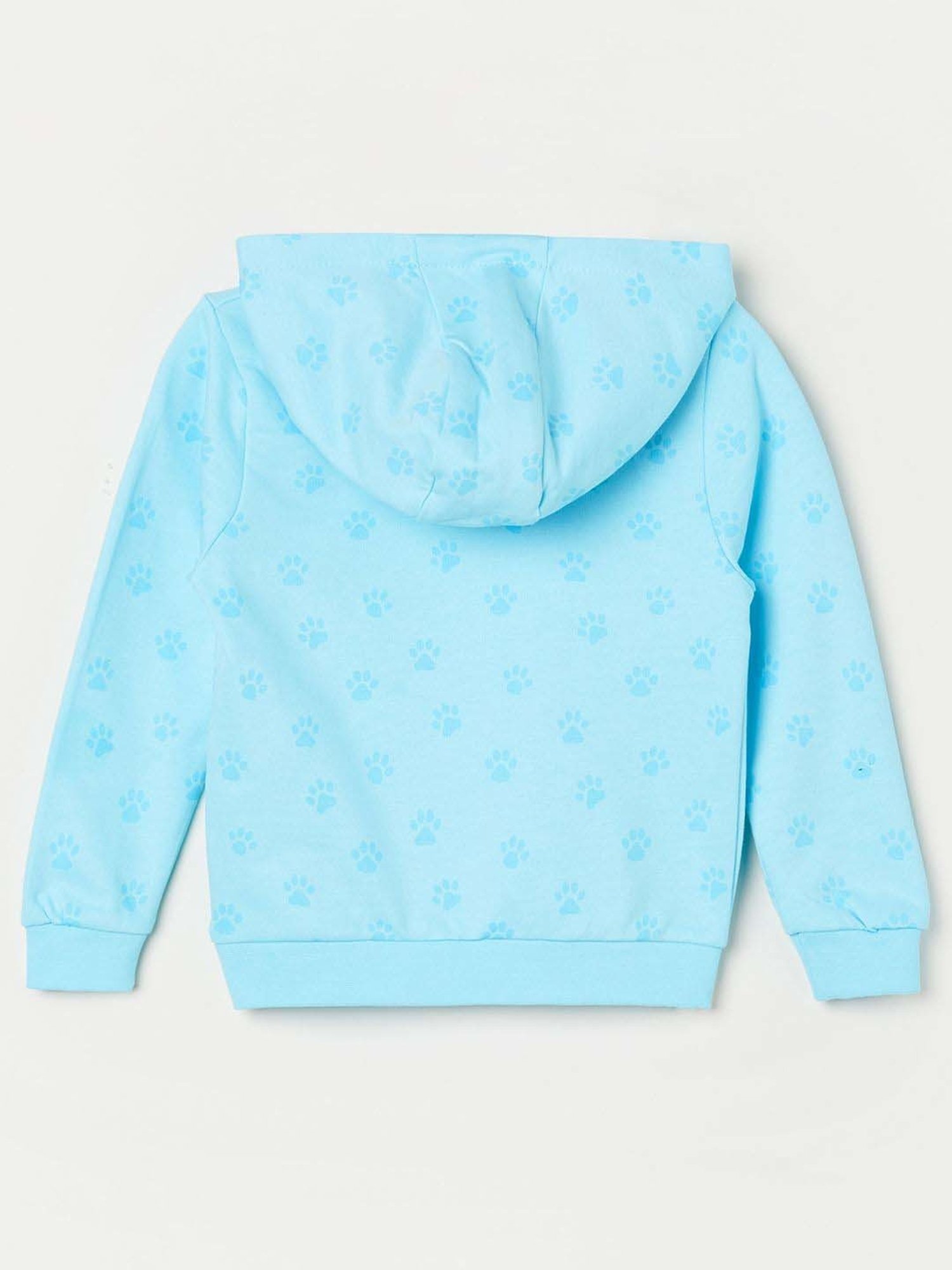 Juniors by Lifestyle Kids Blue Cotton Printed Full Sleeves Sweatshirt
