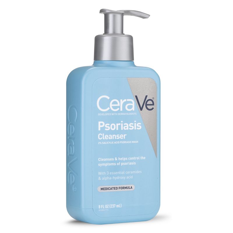 CeraVe Psoriasis Cleanser with Salicylic Acid Psoriasis Wash - 8oz