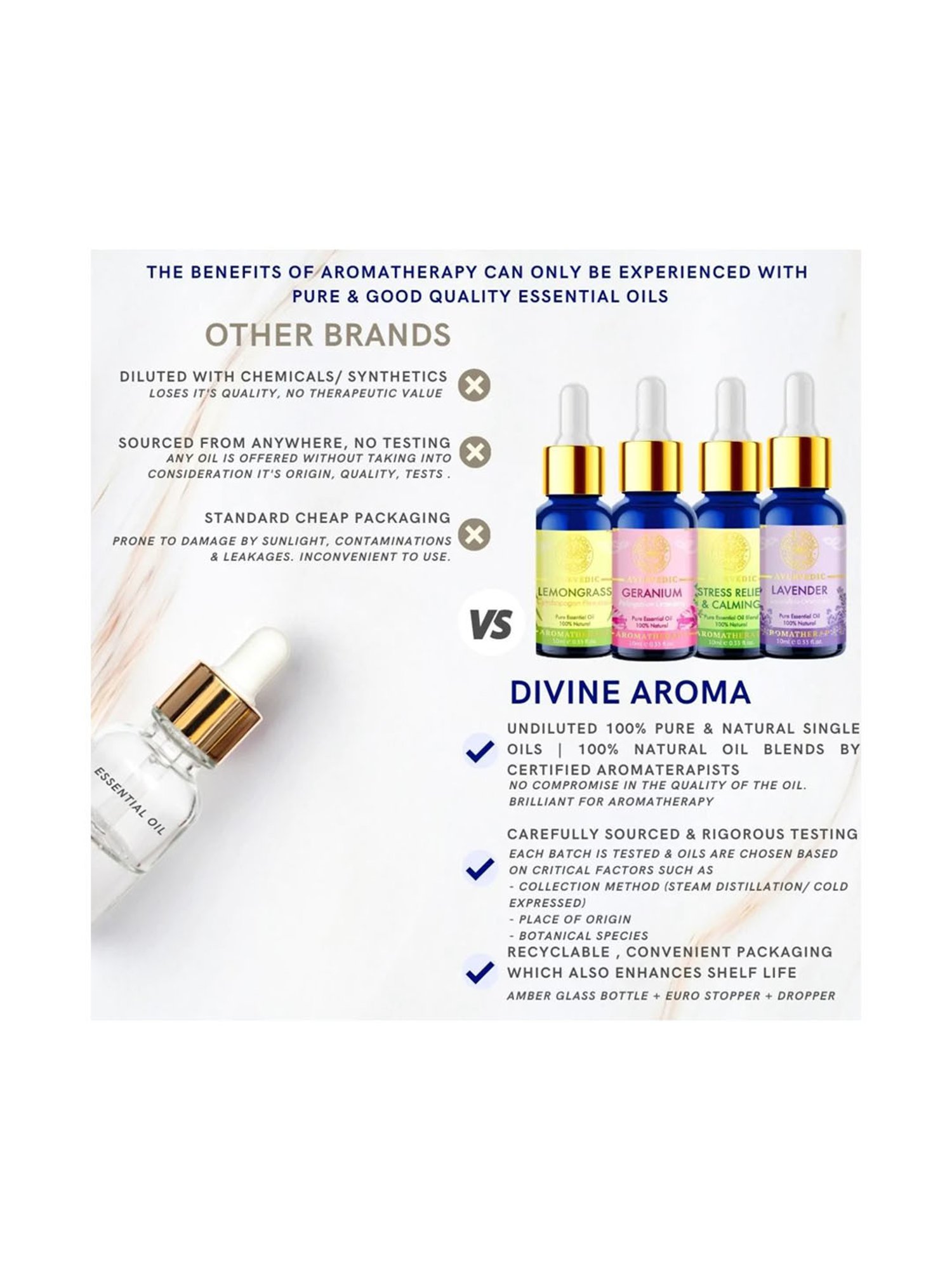 Divine Aroma Clary Sage Essential Oil - 10 ml