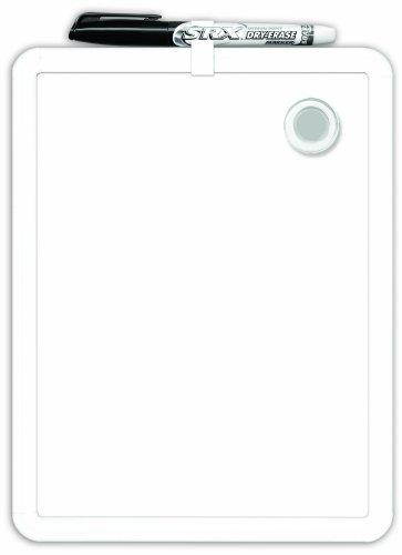 The Board Dudes Magnetic Dry-Erase Board, 8-1/2"x11", White Frame CXT43
