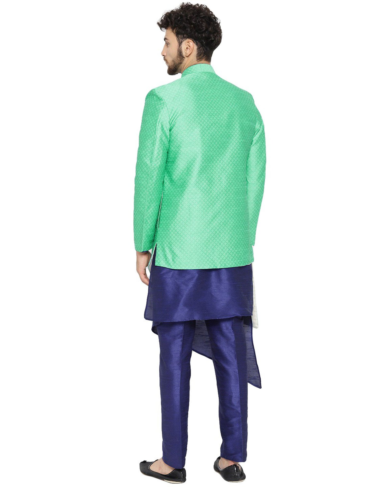 SG RAJASAHAB Multi Regular Fit Kurta Set