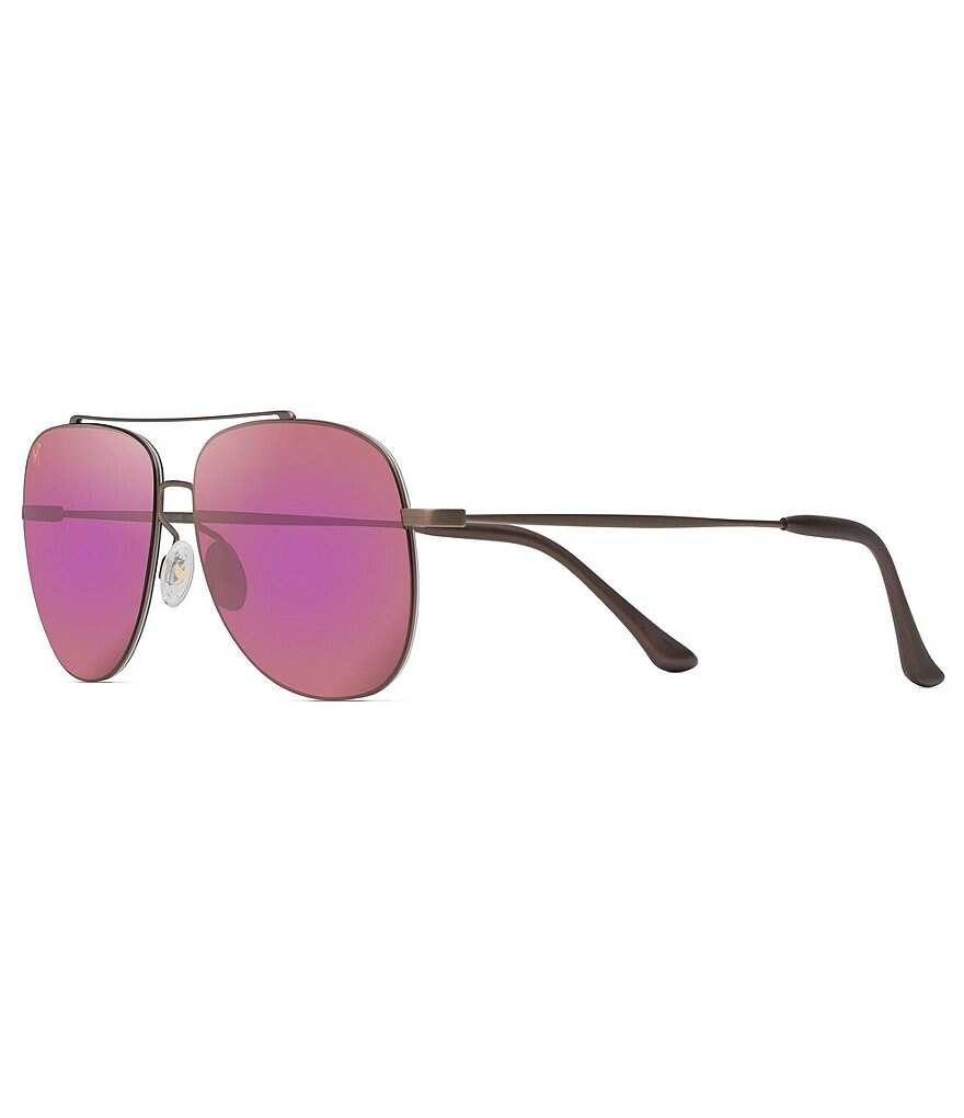 Maui Jim Cinder Cone PolarizedPlus2&reg; Aviator 58mm Sunglasses
