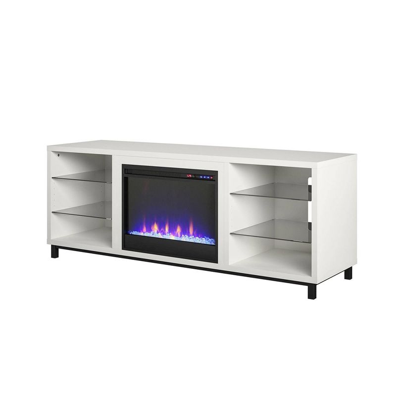 Up To 65" Westchester Fireplace Tv Stand For Tvs White - Cosmoliving By Cosmopolitan