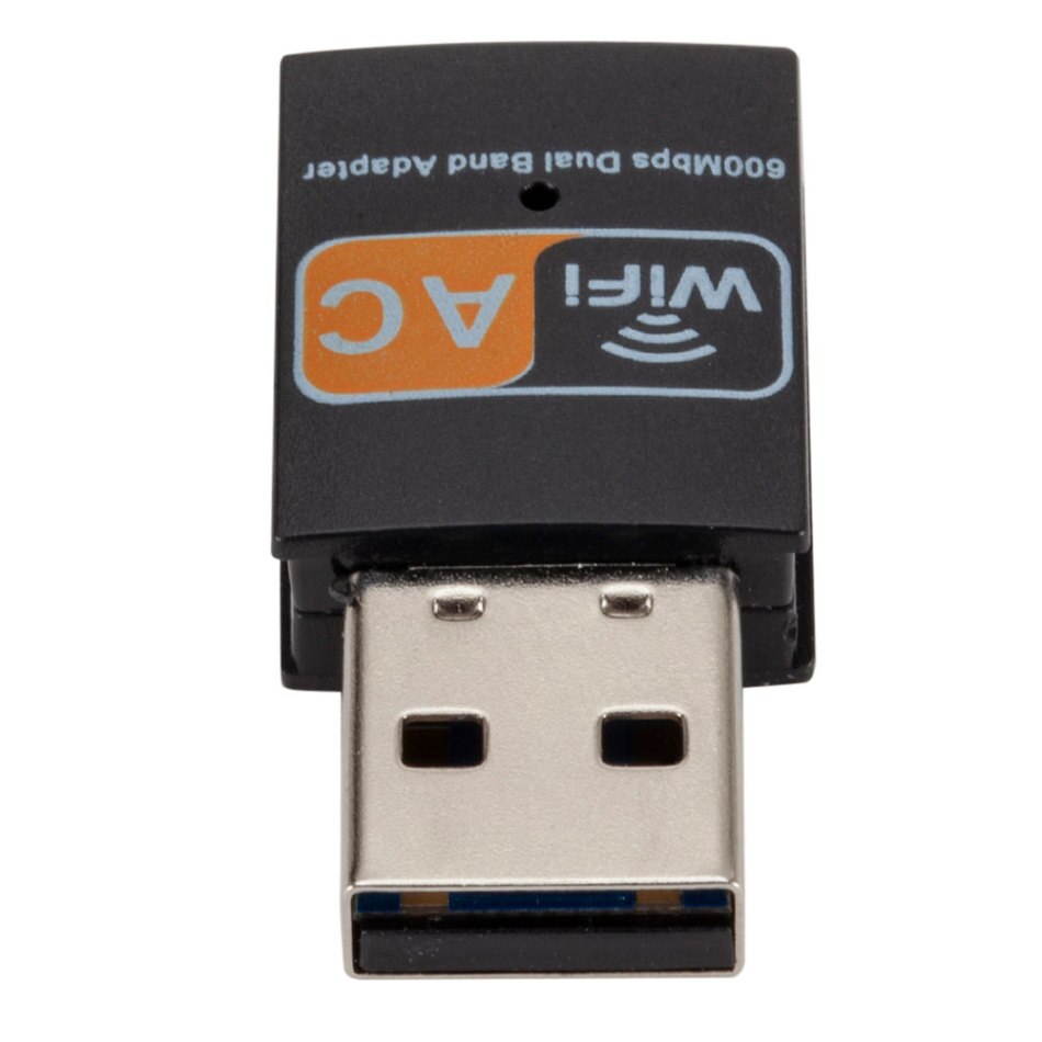 1 pcs Wireless USB WiFi Adapter 600Mbps Wi fi PC Network Card Dual Band Wifi 5 Ghz Adapter Lan Dongle USB Ethernet Receiver AC Wi Fi
