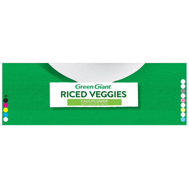 Green Giant Riced Veggies - Frozen Cauliflower Lemon & Garlic - 10oz