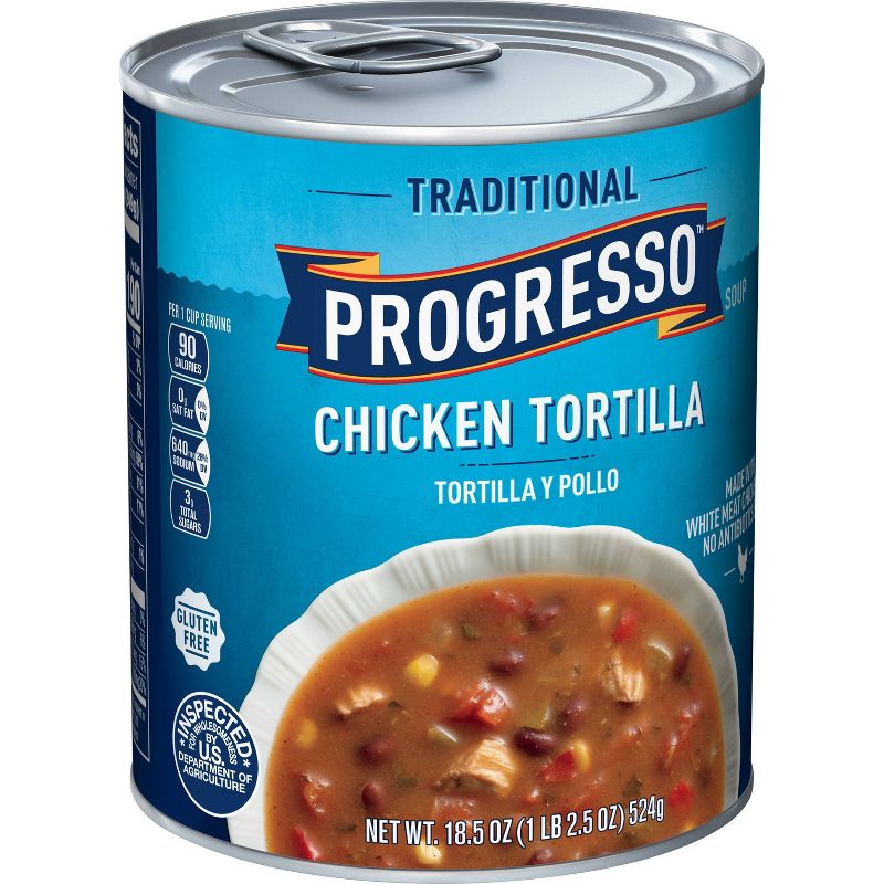 Progresso Traditional Tortilla Y Pollo Chicken Tortilla Soup 18.5oz