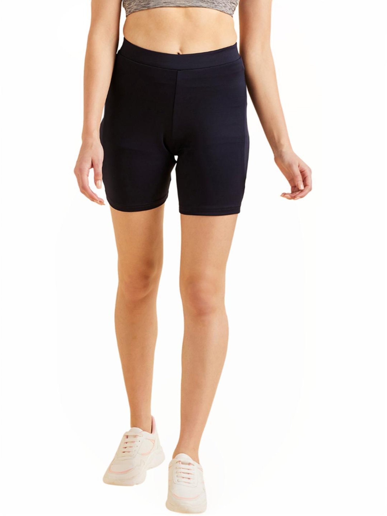 Sweet Dreams Navy Regular Fit Sports Shorts