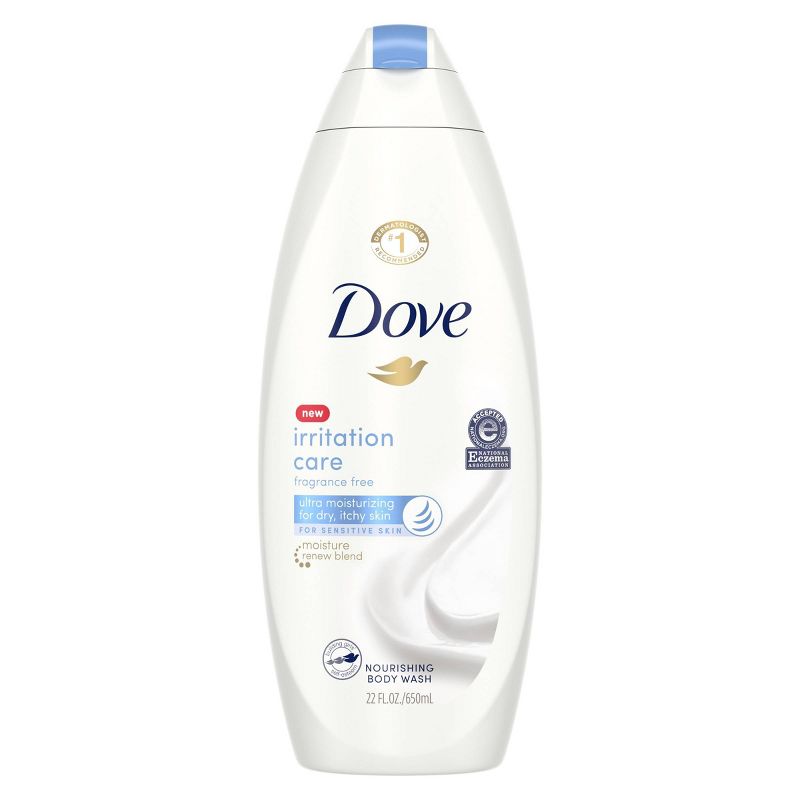 Dove Irritation Care Body Wash for Dry or Itchy Sensitive Skin - 22 fl oz