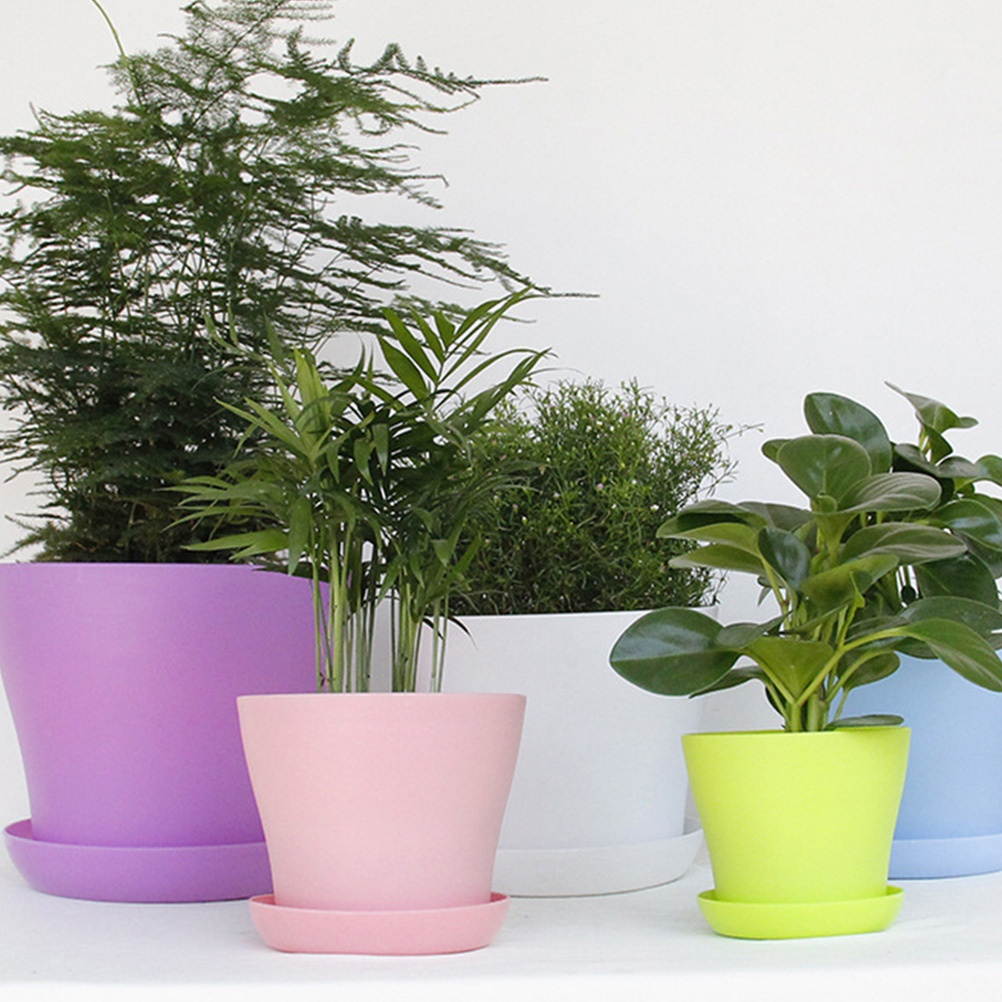 25pcs Garden Bonsai Base Holder Round Gardening Pot Tray Plant Pot Water Tray