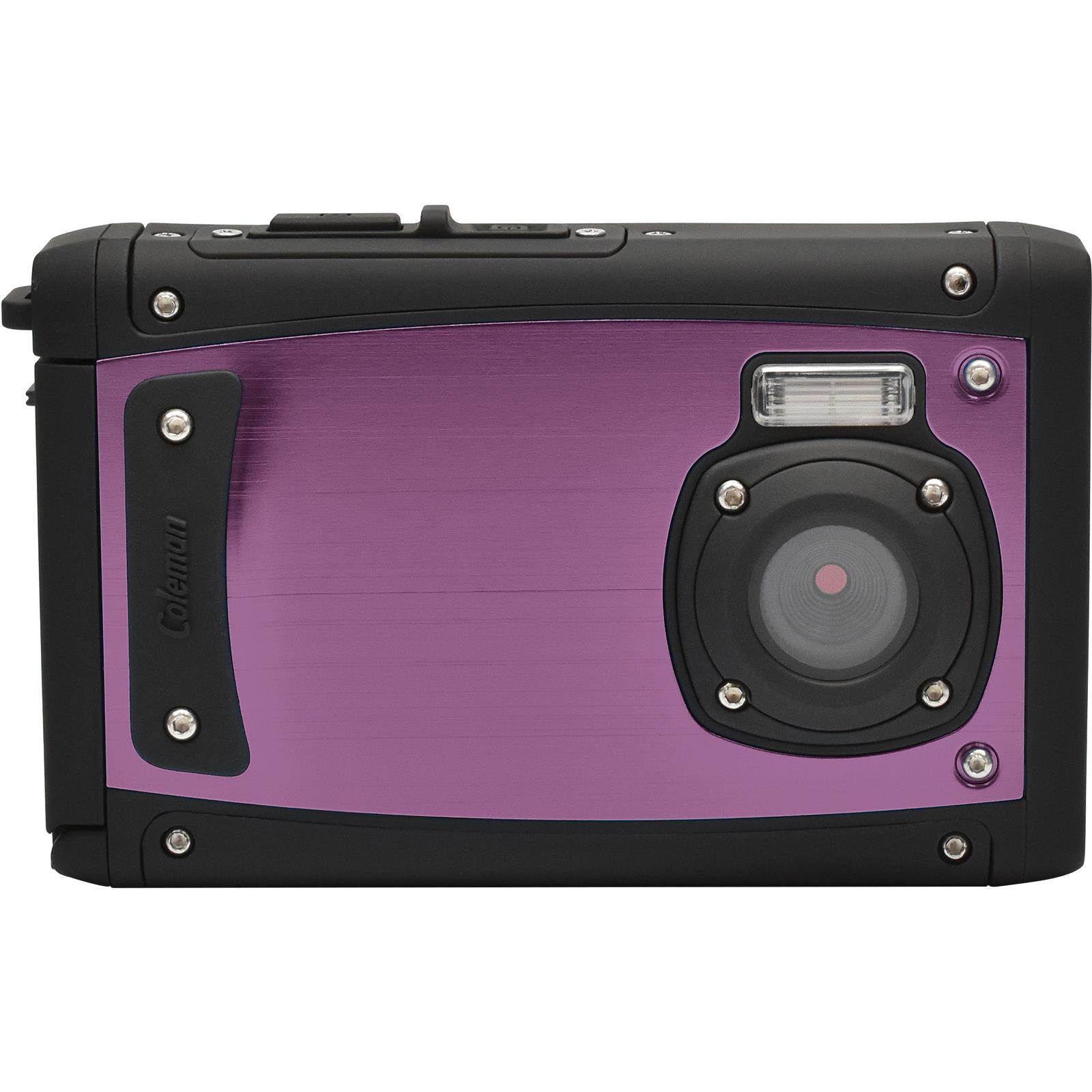 Coleman Venture HD C40WP Shock & Waterproof Digital Camera (Purple)