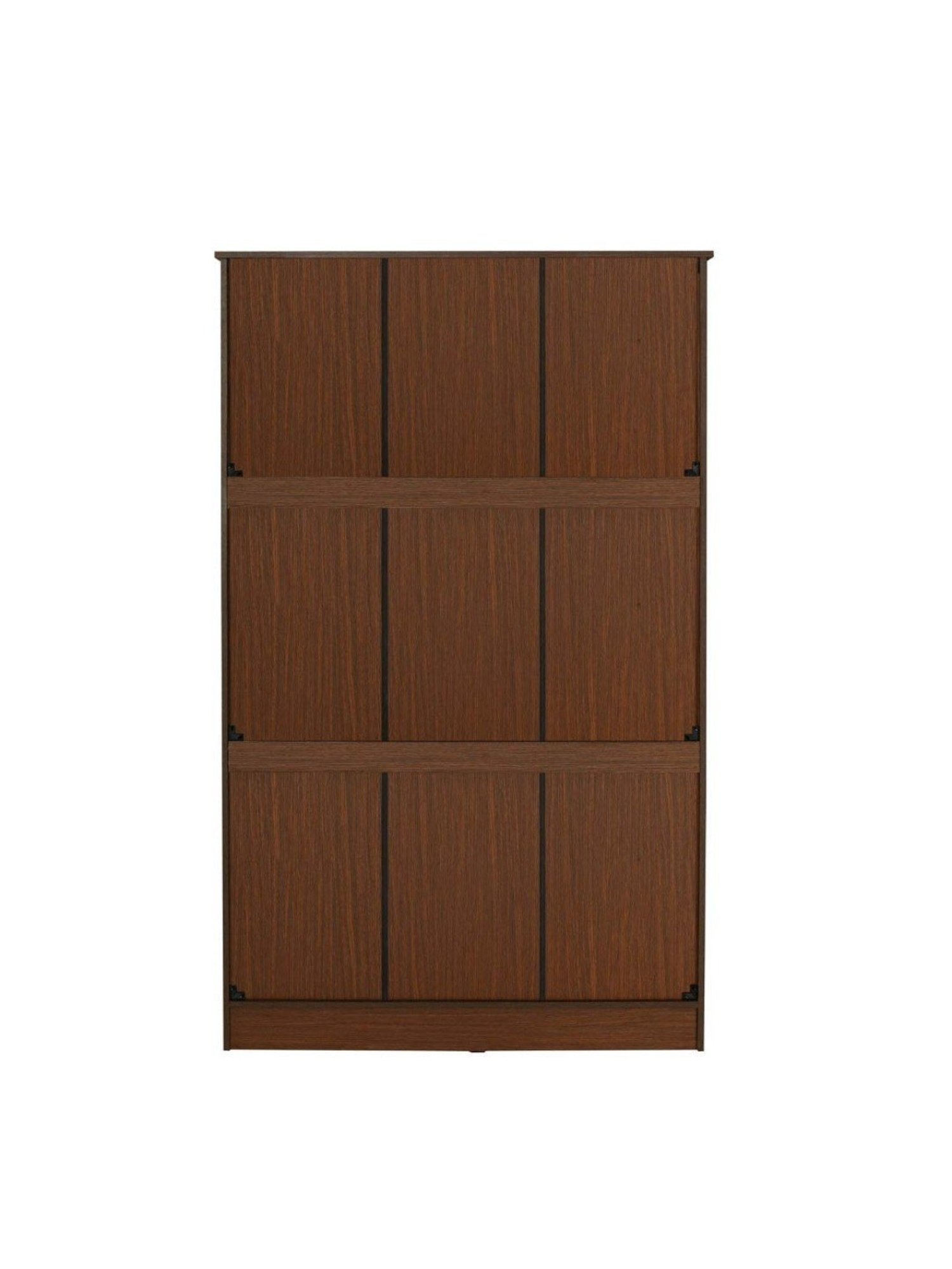 Godrej Interio Ewa Brown Engineered Wood 4 Door Wardrobe