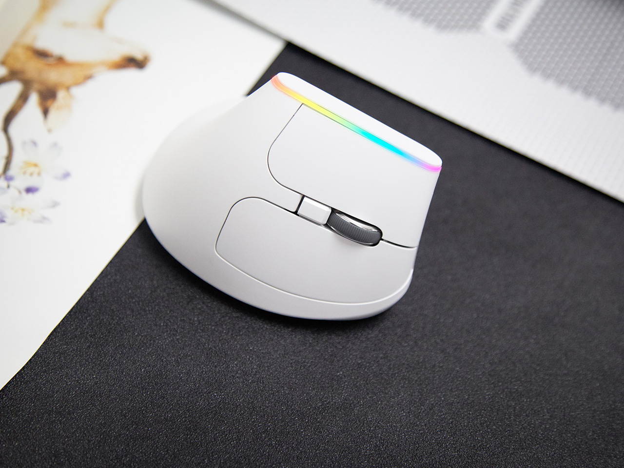 HXSJ Ergonomic Optical Office 2.4G Wireless Gaming Mouse Mice Adjustable 2400 DPI with 6 Buttons for Laptop PC Notebook Computer