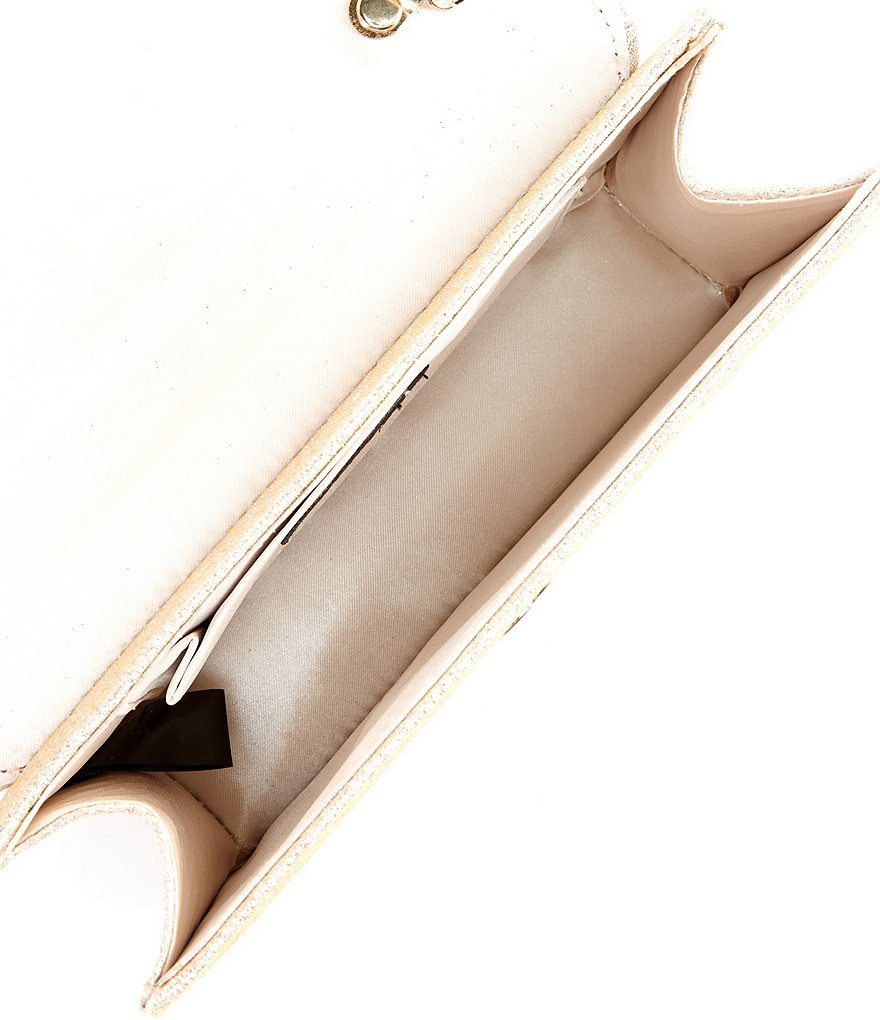 Kate Landry Satin Buckle Clutch Bag