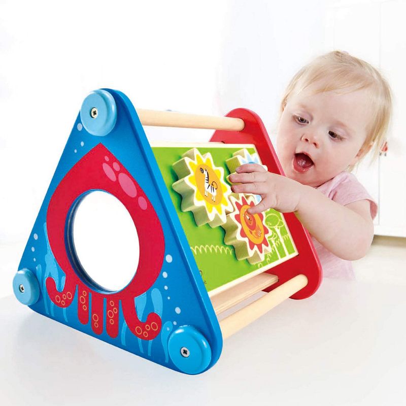 Hape Take Along Wooden Baby Toddler Activity Skill Learning Building Box Toy
