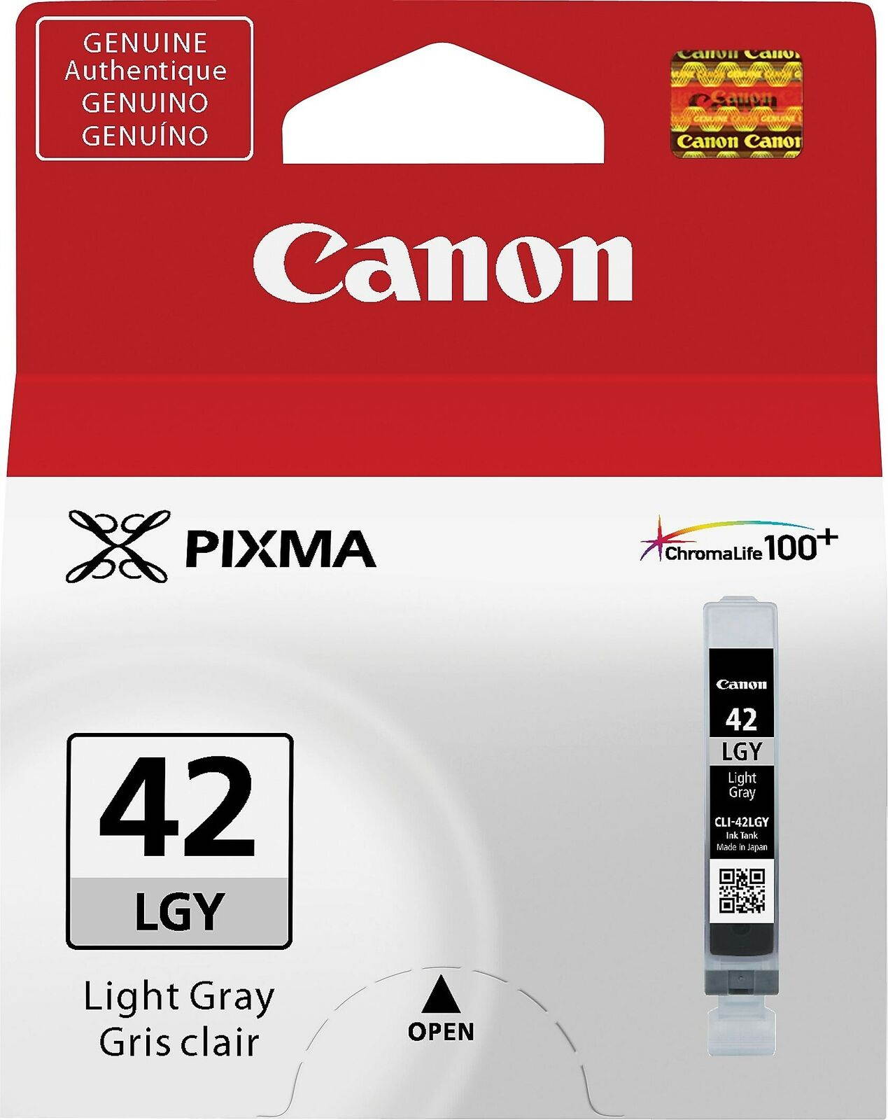 Canon CLI 42 Light Grey Ink Cartridge Standard (6391B002) 985725