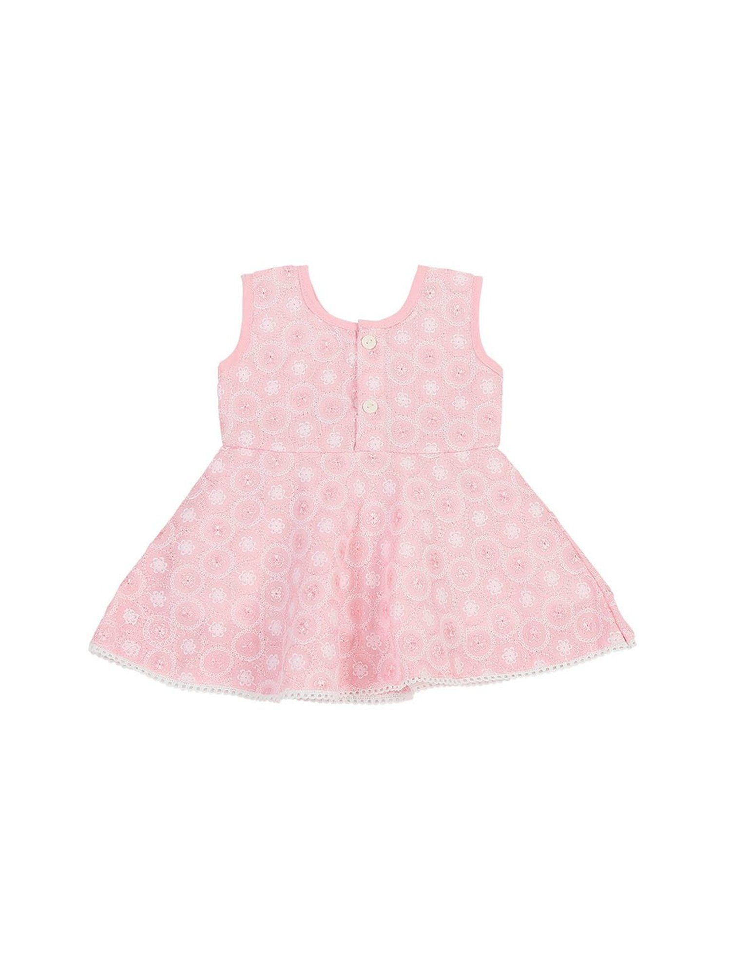 Ed-a-Mamma Baby Multicolor Printed Dress (Pack Of 2)