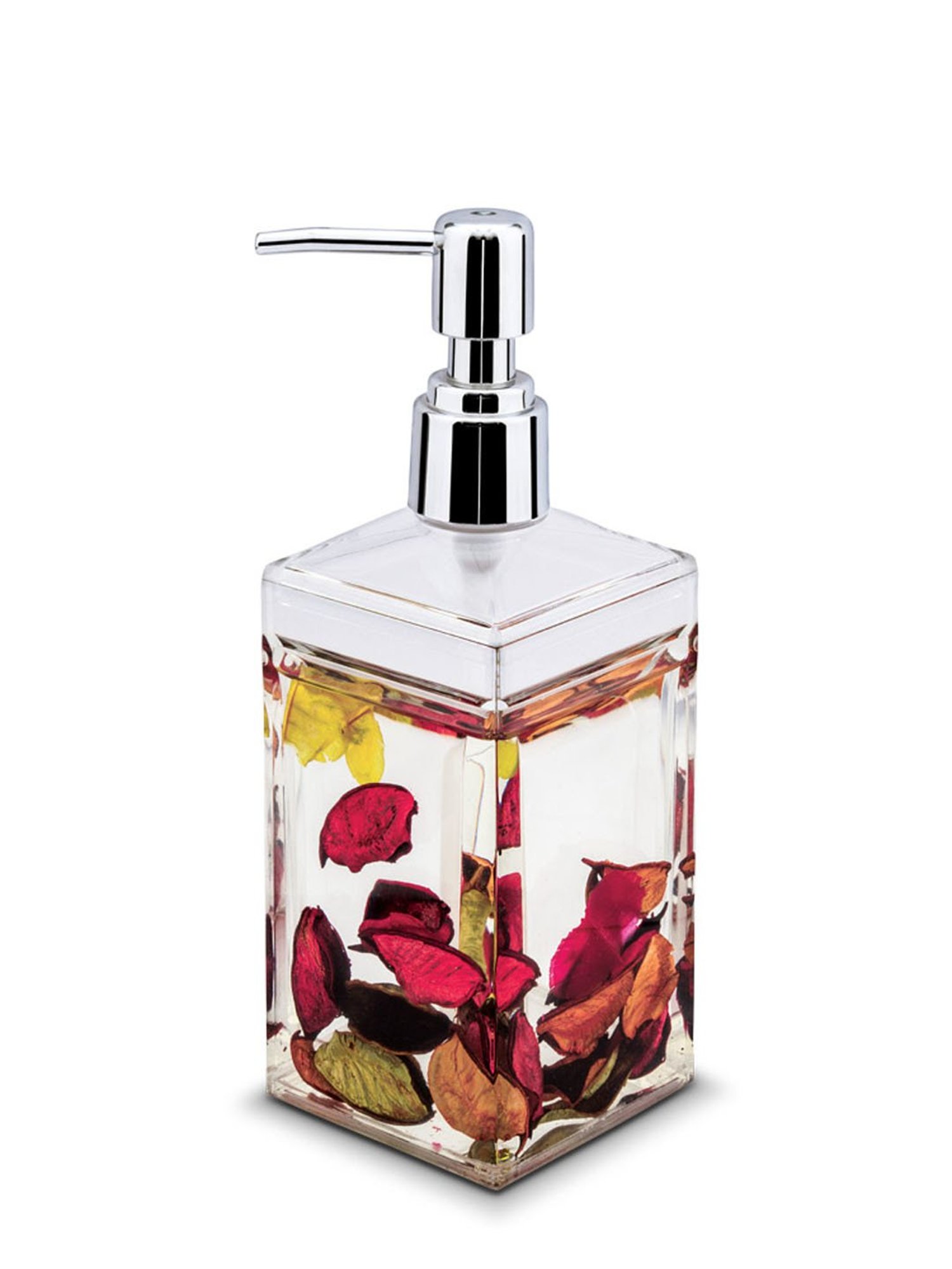 Freelance Red Acrylic Set of 4 Bathroom Accessories