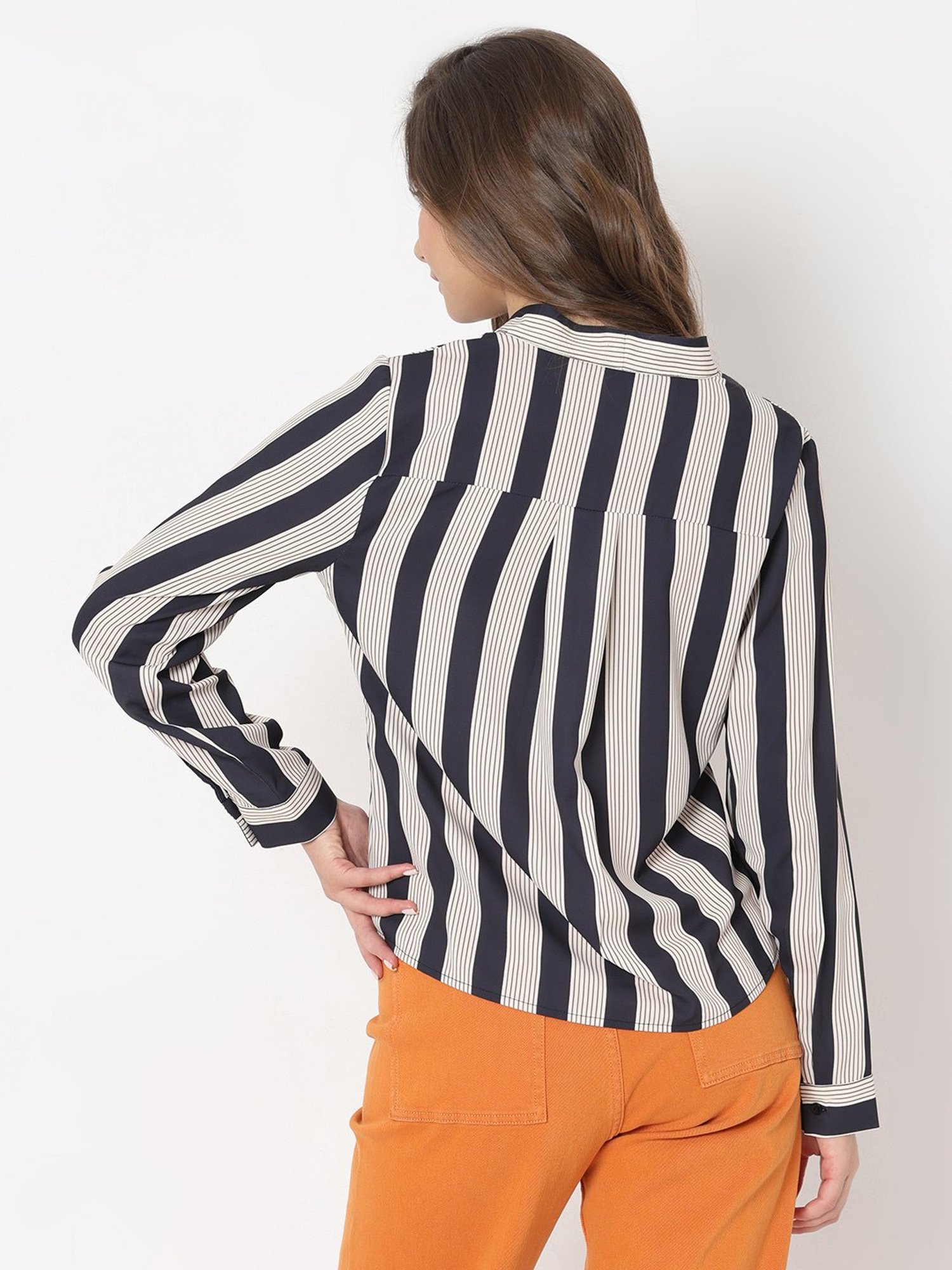 Vero Moda Black Striped Top