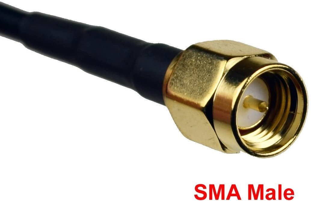 Antenna IPEX 8dBi Omni RP SMA Male RPSMA Antenna 24Ghz 58Ghz Dual Band + 20cm UFL to RPSMA Female Extension Cable for Mini PCIe Card Notebook PS4 Drone 1 Pcs