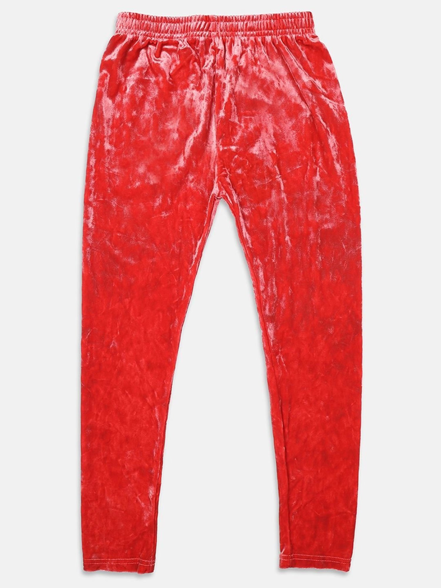 NINS MODA Girls Peach Regular Fit Leggings