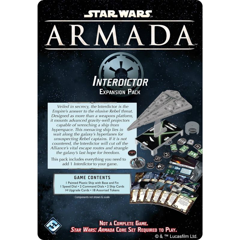 Fantasy Flight Games Star Wars Armada: Interdictor Class Star Destroyer Expansion Pack
