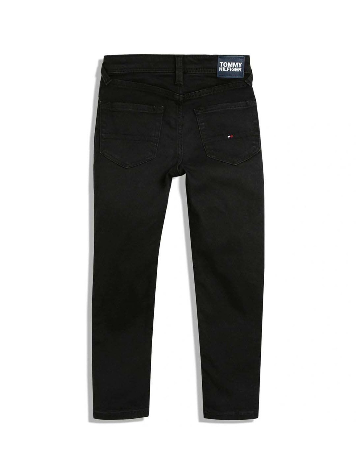 Tommy Hilfiger Boys Denim Solid Regular Jeans