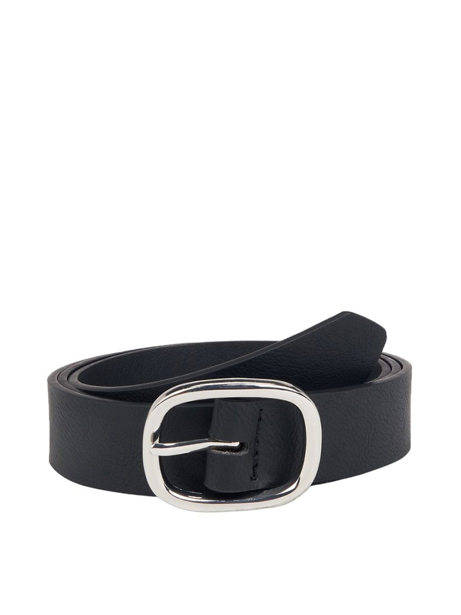 Hidesign Mariko Brown Solid Leather Narrow Belt