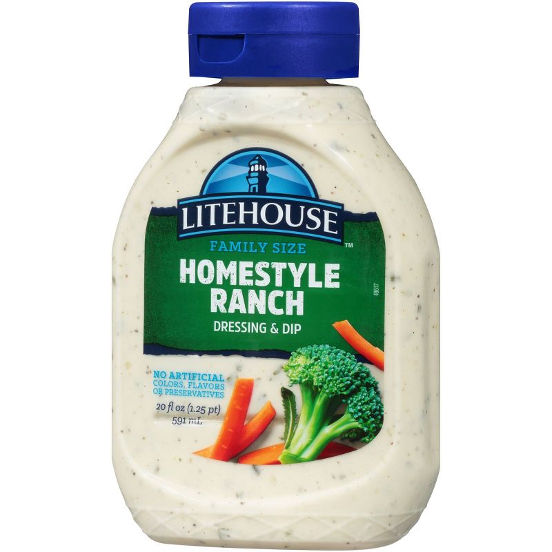 Litehouse Homestyle Ranch Dressing - 20 fl oz