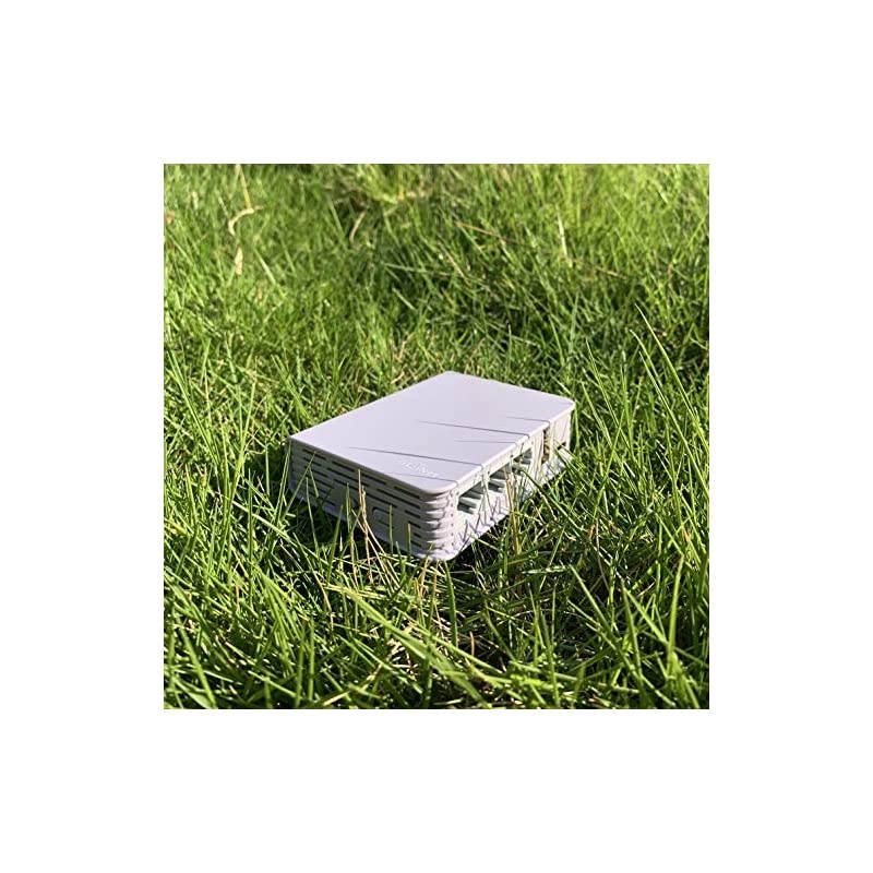 GL-MV1000 (Brume) Edge Computing Gigabit VPN Gateway, DDR4 1GB, Flash 16MB, EMMC 8GB, MicroSD Storage Support, OpenWrt/LEDE pre-Installed, 280Mbps High VPN Performance, Cables Included