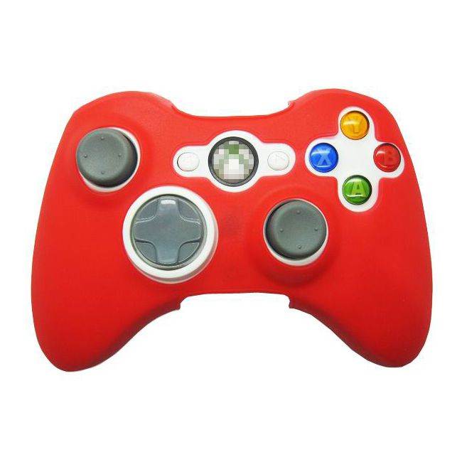 Soft Silicon Protector Skin Case Cover for Microsoft Xbox 360 Controller Game