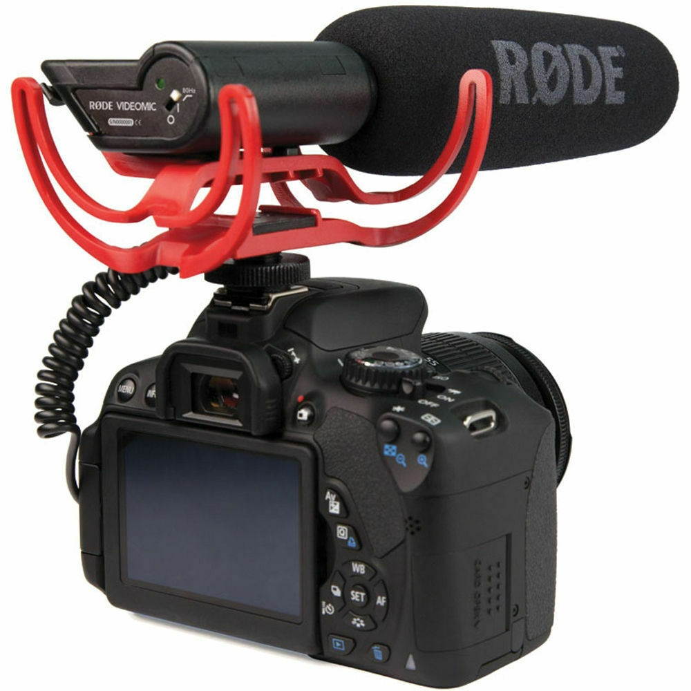 Rode Microphones VideoMic with Rycote Lyre Suspension System #VIDEOMIC-R