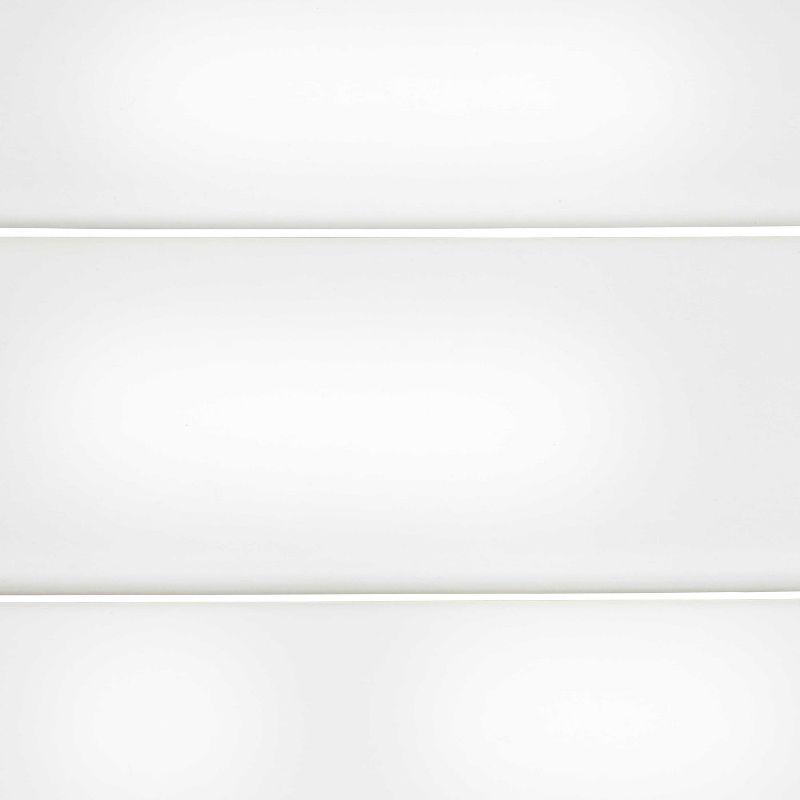 Sunnydaze Faux Wood Design Plastic All-Weather Square Modern Adirondack Side Table, White