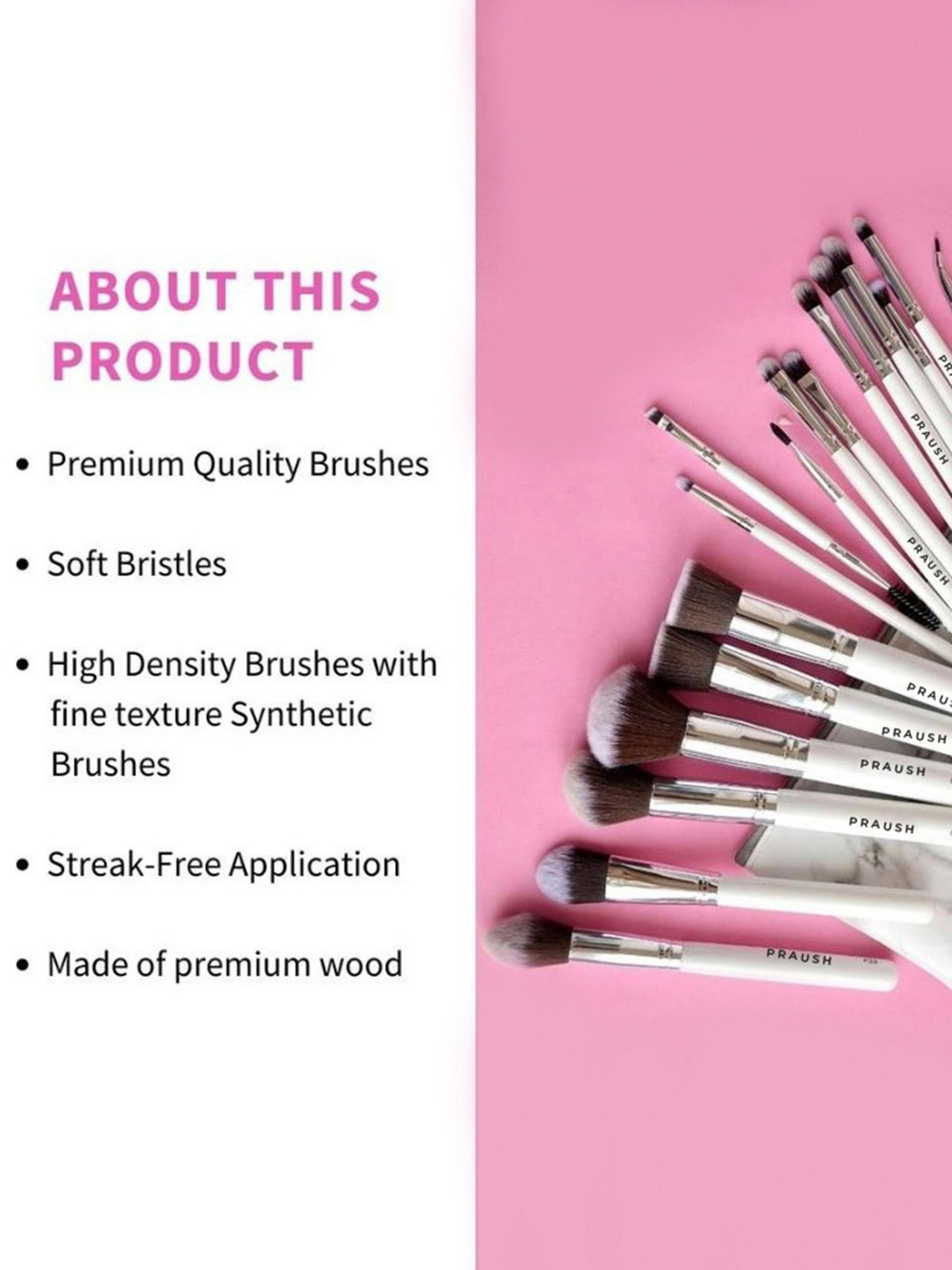 BH Cosmetics Hello Holo Brush Set with Bag