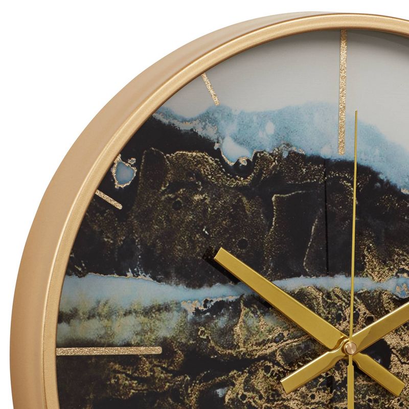 Bulova Clocks B7467 Hardwick Decorative Battery Powered Wooden Desk and Table Top Pendulum Clock, Walnut