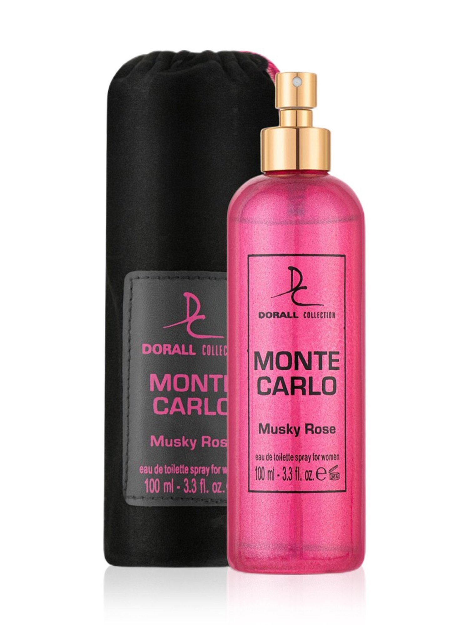 Dorall Collection Monte Carlo Musky Rose Eau de Toilette for Women - 100 ml