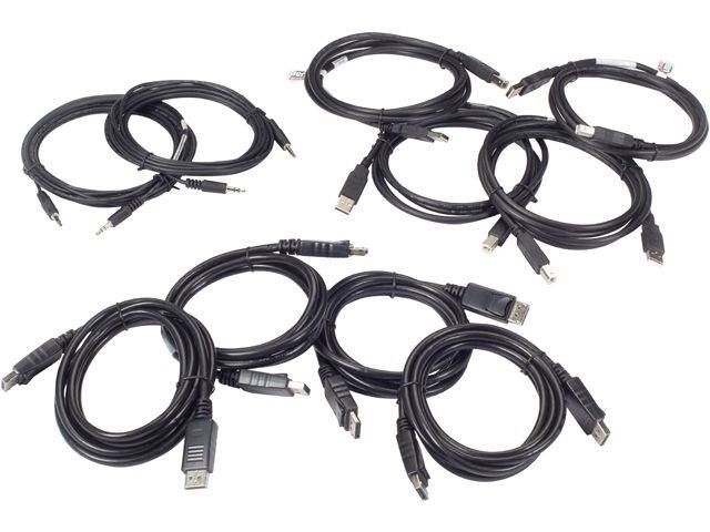 Avocent 10 ft. USB keyboard, mouse & HDMI video cable with speakers - Used with SC840H-001
