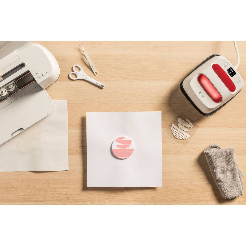 Cricut Aluminum Square Blank Coaster Set - 4pk