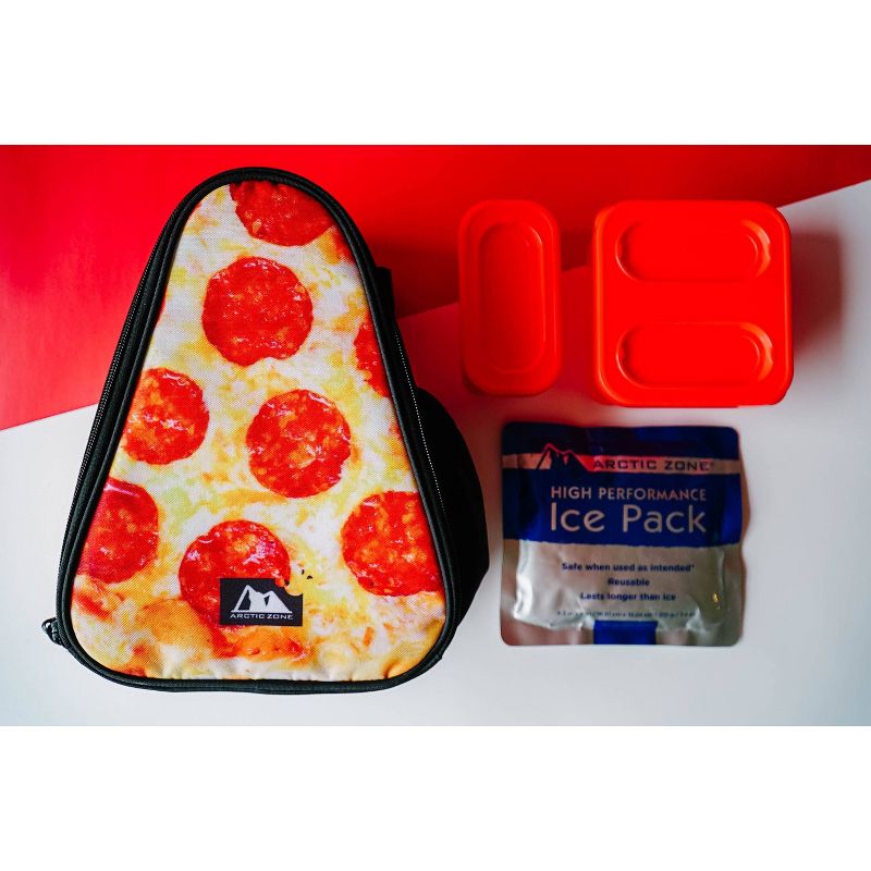 Arctic Zone Kids' Lunch Bag Set - Pizza