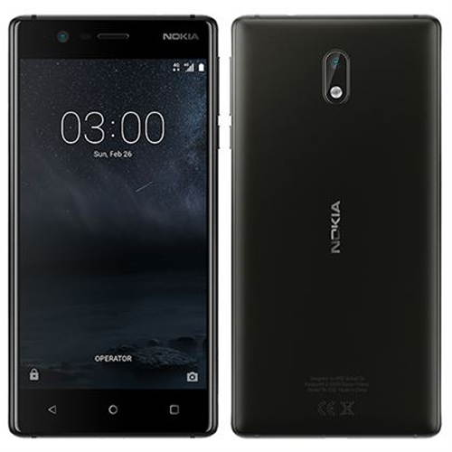 Nokia 3 16GB (No CDMA, GSM only) Factory Unlocked 4G/LTE Smartphone - Matte Black
